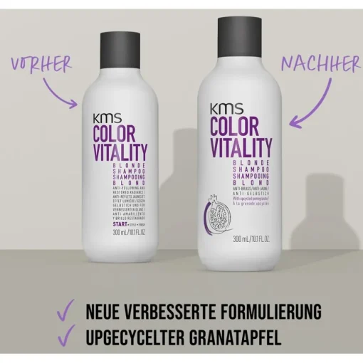 Colorvitality Blonde Shampoo von KMS