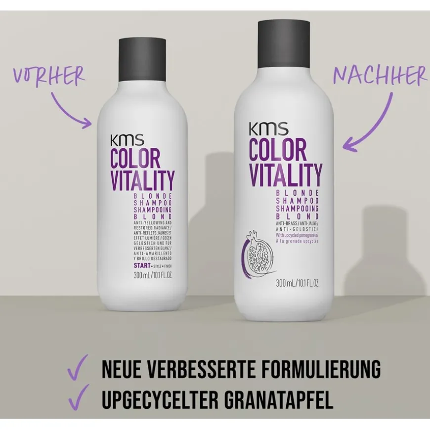 Colorvitality Blonde Shampoo von KMS