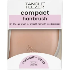 Compact Styler Hairbrush Rose Gold Straight & Curly Hair von Tangle Teezer
