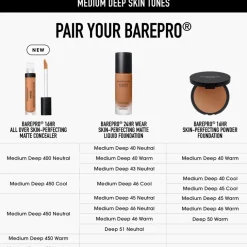 Concealer BAREPRO® 16HR All Over Skin-Perfecting Matte Concealer Mineral SPF 25 von bareMinerals