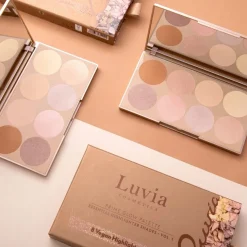 Contour & Glow Highlighter Palette von Luvia Cosmetics