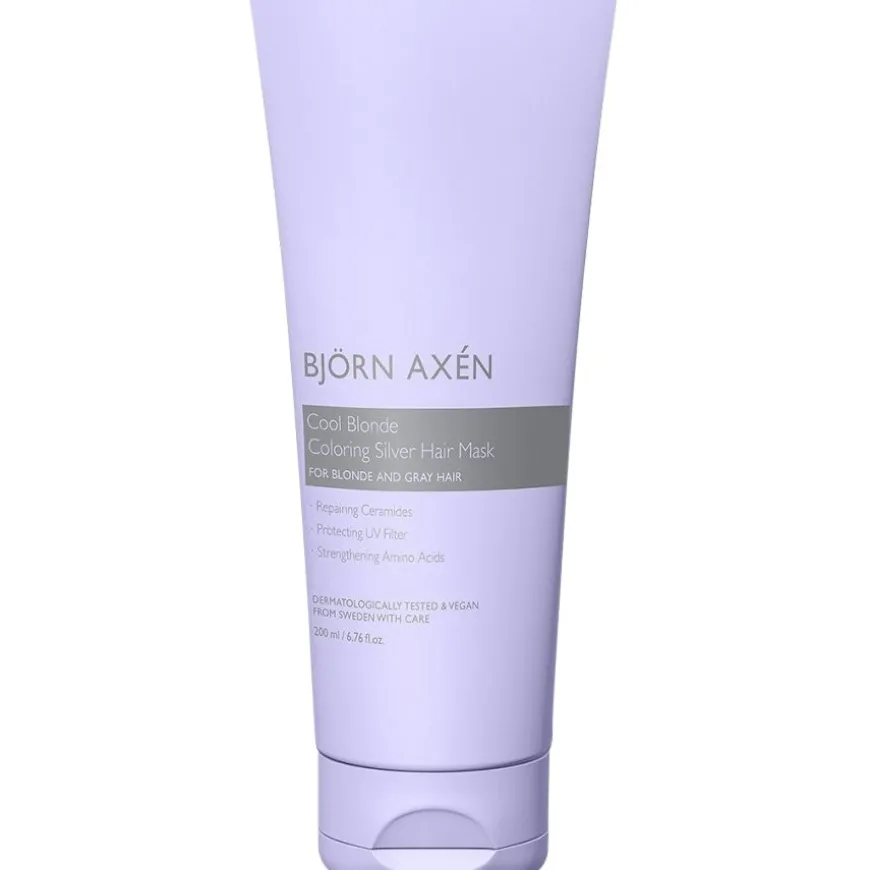 Cool Blonde Coloring Silver Hair Mask von Bjo¨rn Axe´n