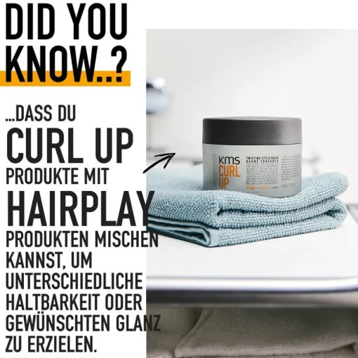 Curlup Twisting Style Balm von KMS