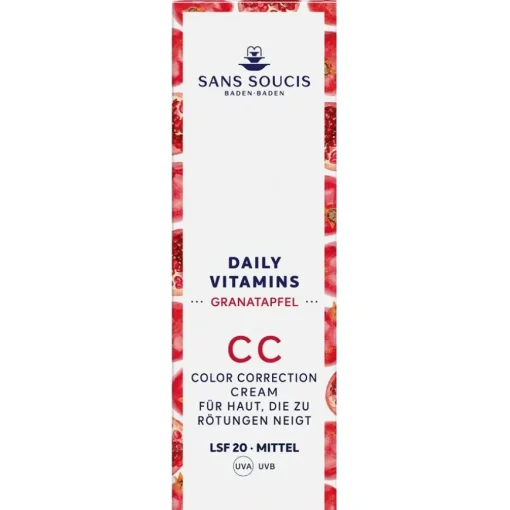Daily Vitamins CC Cream Granatapfel-Rötungen von Sans Soucis