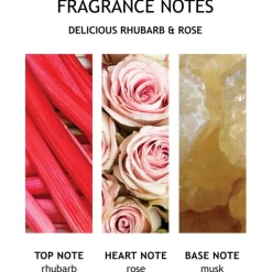 Delicious Rhubarb & Rose Bath & Shower Gel von Molton Brown