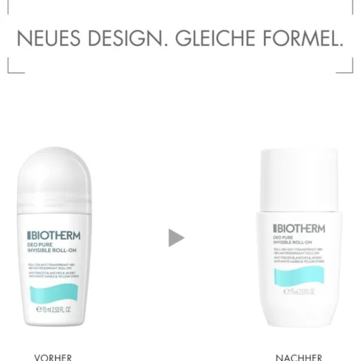 Deo Pure Invisible Roll-On 48h von Biotherm