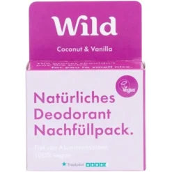 Deodorant Refill Coconut & Vanilla Refill von Wild