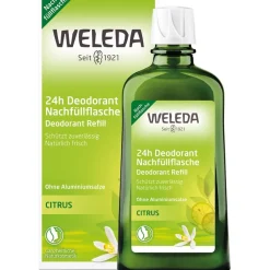 Deodorants Citrus Fresh Deo Spray Zuverlässige, natürliche Wirkung ohne Aluminiumsalze von Weleda