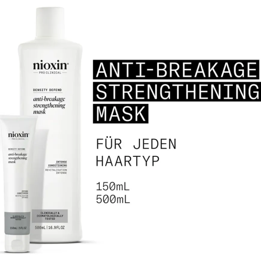 Dichteres Haar und Anti-Aging Density Defend Anti-Breakage Strengthening Mask von Nioxin