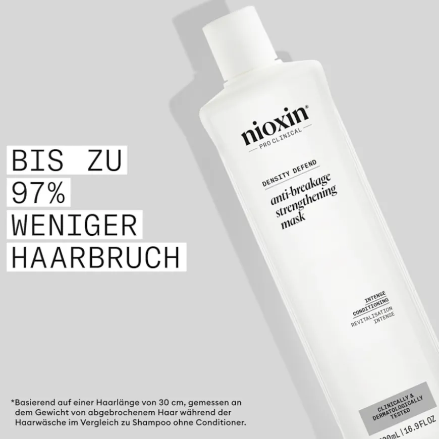 Dichteres Haar und Anti-Aging Density Defend Anti-Breakage Strengthening Mask von Nioxin