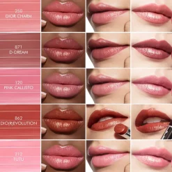 DIOR Dior Addict Lippenstift mit Glanz-Finish – 90 % Inhaltsstoffe natürlichen Ursprungs – Nachfüllbar