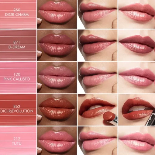 DIOR Dior Addict Lippenstift mit Glanz-Finish – 90 % Inhaltsstoffe natürlichen Ursprungs – Nachfüllbar