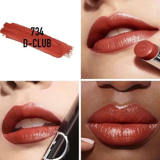 DIOR Dior Addict Lippenstift mit Glanz-Finish – 90 % Inhaltsstoffe natürlichen Ursprungs – Nachfüllbar