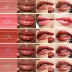 DIOR Dior Addict Lippenstift mit Glanz-Finish – 90 % Inhaltsstoffe natürlichen Ursprungs – Nachfüllbar