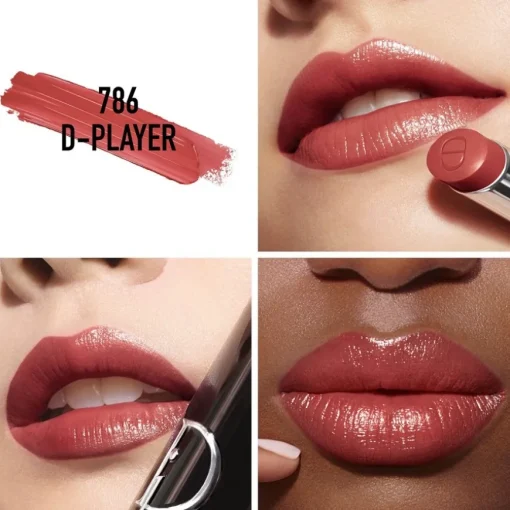 DIOR Dior Addict Lippenstift mit Glanz-Finish – 90 % Inhaltsstoffe natürlichen Ursprungs – Nachfüllbar