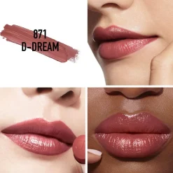 DIOR Dior Addict Lippenstift mit Glanz-Finish – 90 % Inhaltsstoffe natürlichen Ursprungs – Nachfüllbar