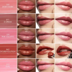DIOR Dior Addict Lippenstift mit Glanz-Finish – 90 % Inhaltsstoffe natürlichen Ursprungs – Nachfüllbar