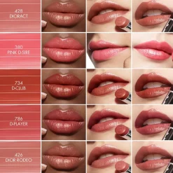 DIOR Dior Addict Lippenstift mit Glanz-Finish – 90 % Inhaltsstoffe natürlichen Ursprungs – Nachfüllbar