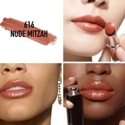 DIOR Dior Addict Lippenstift mit Glanz-Finish – 90 % Inhaltsstoffe natürlichen Ursprungs – Nachfüllbar