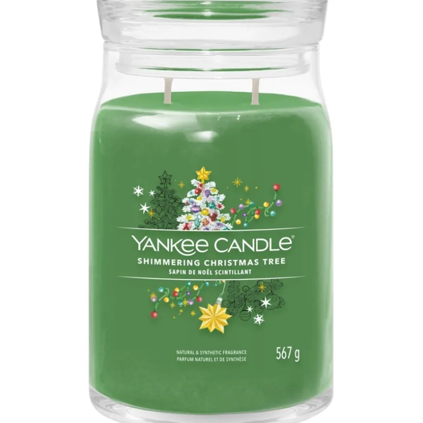 Duftkerzen Shimmering Christmas Tree von Yankee Candle