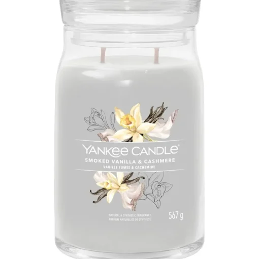 Duftkerzen Smoked Vanilla & Cashmere von Yankee Candle