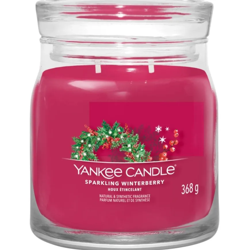 Duftkerzen Sparkling Winterberry von Yankee Candle