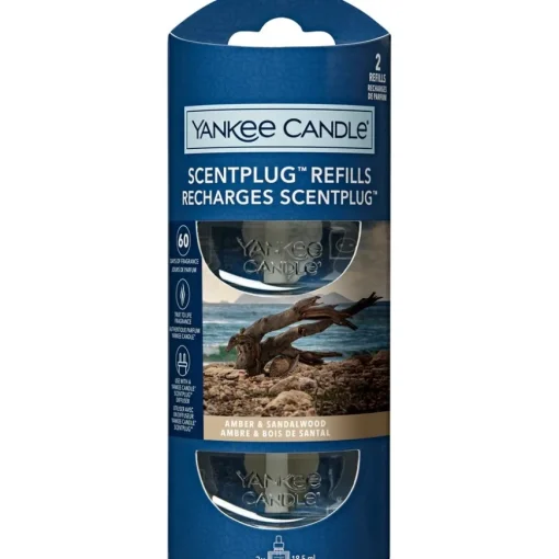 Duftstecker Diffusor Scentplug Refill Amber + Sandelholz von Yankee Candle