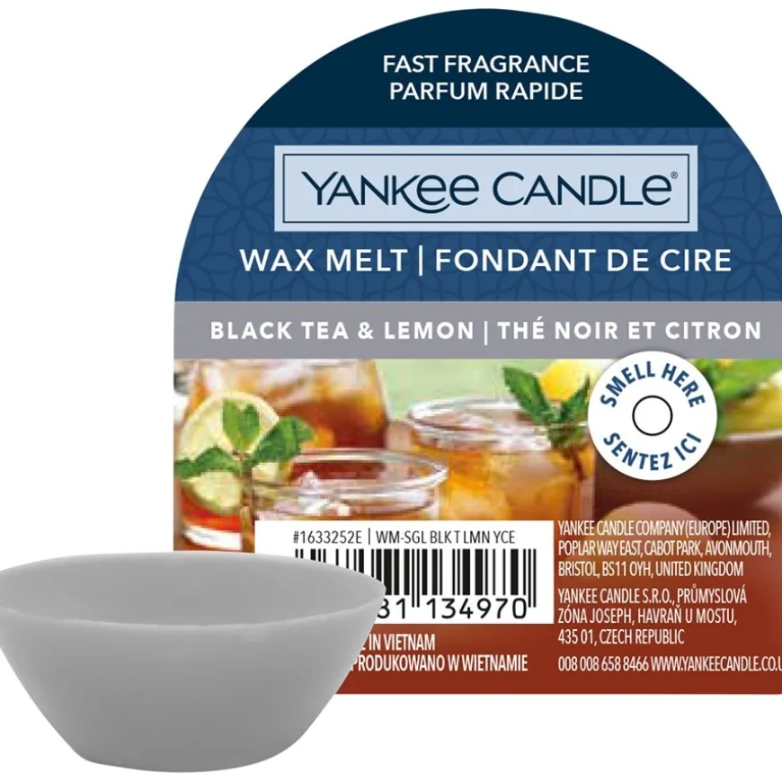 Duftwachs Black Tea & Lemon Grey von Yankee Candle
