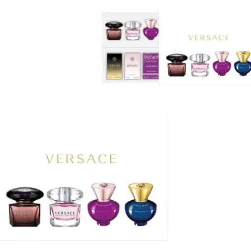 Dylan Blue Pour Femme Miniaturen-Set von Versace