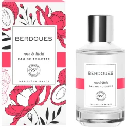 Eau de Toilette 95% Organics Rose & Litchi von Berdoues