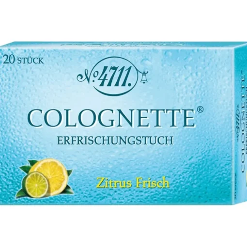Echt Kölnisch Wasser Erfrischungstücher Zitrus von 4711