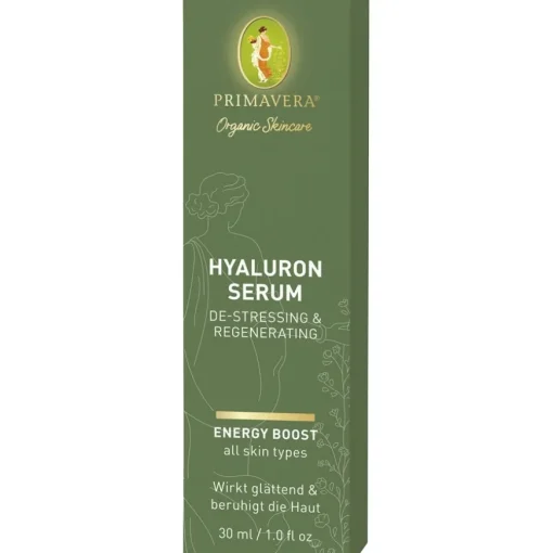 Energy Boost Hyaluron Serum De-Stressing & Regenerating von PRIMAVERA