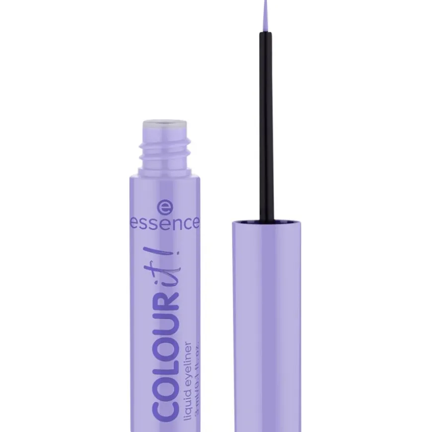 Eyeliner & Kajal COLOUR it! Liquid Eyeliner von Essence