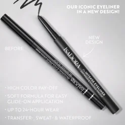 Eyeliner & Kajal The Intense Eyeliner 24H Wear & Smudge-Proof von Isadora