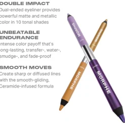 Eyeliner Bi-Liner Dual-Ended Gel Pencil von Morphe