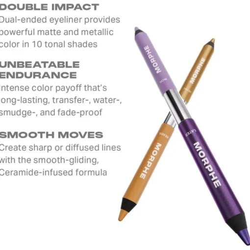 Eyeliner Bi-Liner Dual-Ended Gel Pencil von Morphe