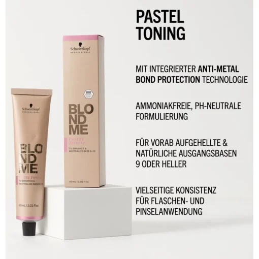 Farbe Pastel Toning von Schwarzkopf Professional