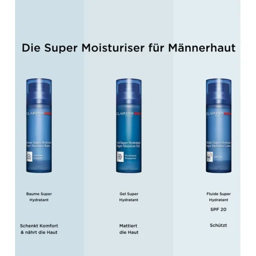 Feuchtigkeit CLARINSMEN Gel Super Hydratant von CLARINS