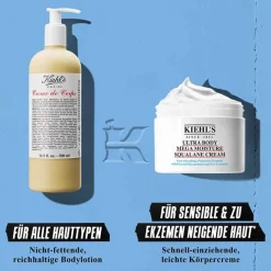 Feuchtigkeitspflege Ultra Body Mega Moisture Squalane Cream von Kiehl's