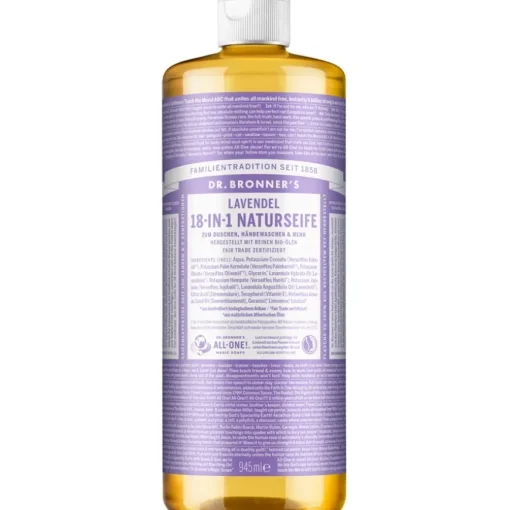 Flüssigseifen Lavendel 18-in-1 Naturseife von Dr. Bronner's