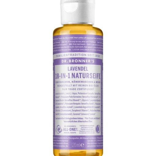 Flüssigseifen Lavendel 18-in-1 Naturseife von Dr. Bronner's