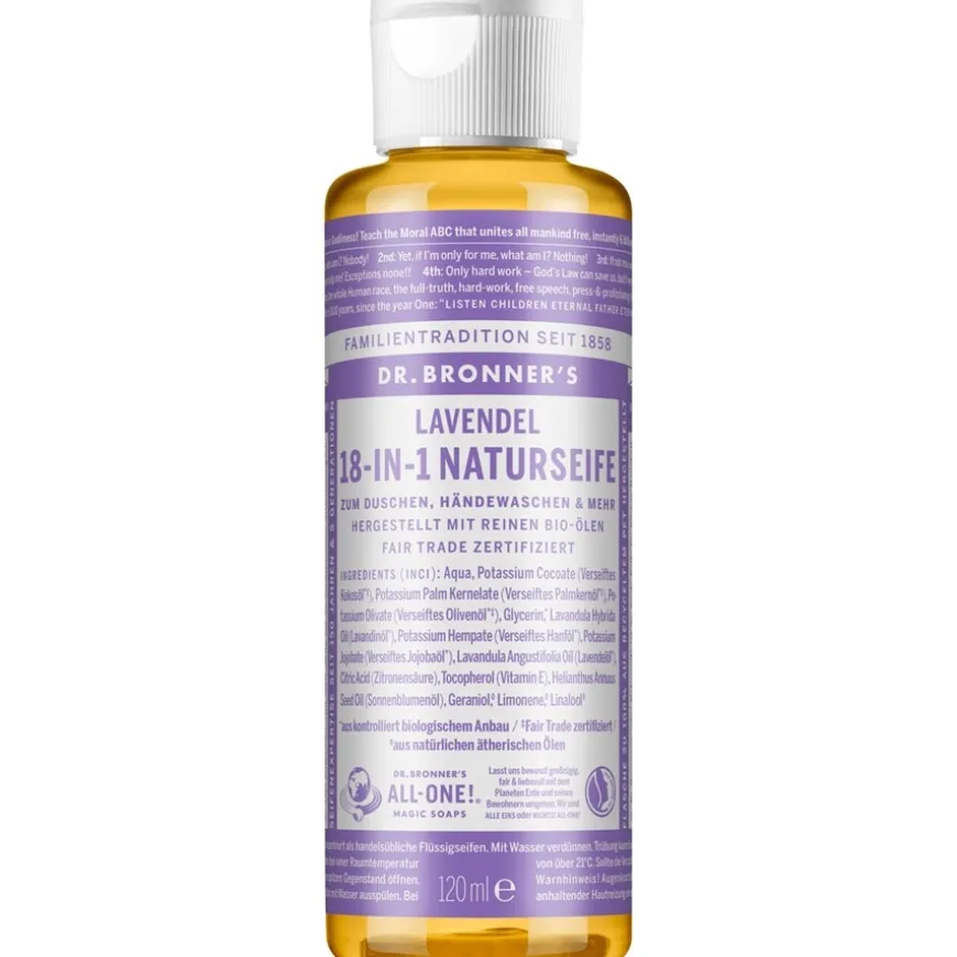 Flüssigseifen Lavendel 18-in-1 Naturseife von Dr. Bronner's