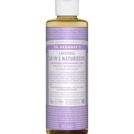 Flüssigseifen Lavendel 18-in-1 Naturseife von Dr. Bronner's