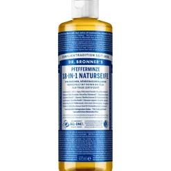 Flüssigseifen Pfefferminze 18-in-1 Naturseife von Dr. Bronner's