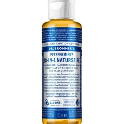 Flüssigseifen Pfefferminze 18-in-1 Naturseife von Dr. Bronner's