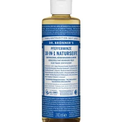 Flüssigseifen Pfefferminze 18-in-1 Naturseife von Dr. Bronner's