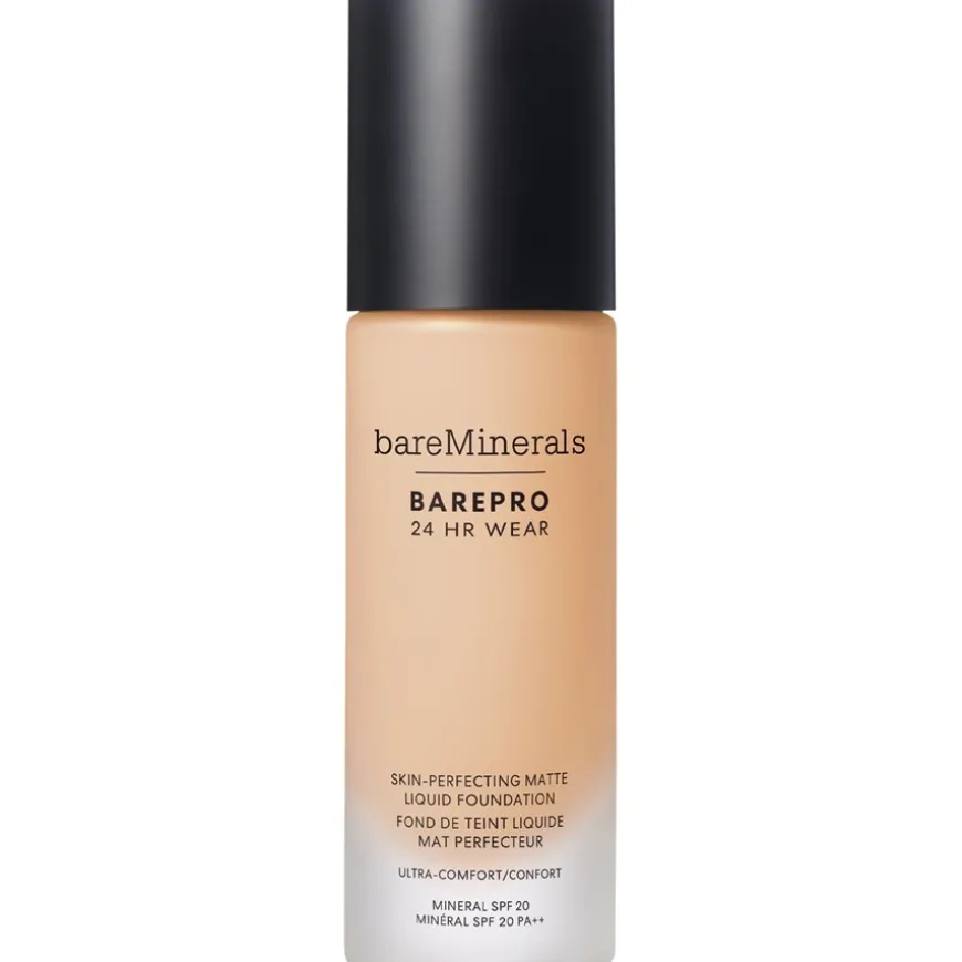 Foundation BAREPRO® 24HR Wear Skin-Perfecting Matte Liquid Foundation Mineral SPF 20 von bareMinerals