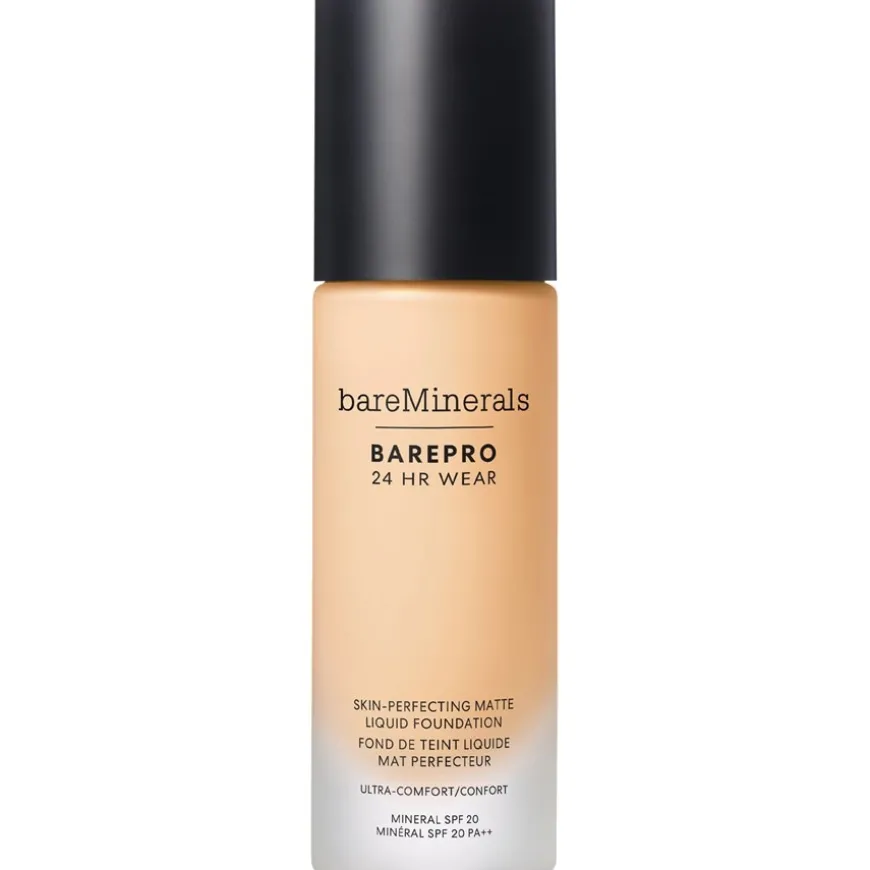 Foundation BAREPRO® 24HR Wear Skin-Perfecting Matte Liquid Foundation Mineral SPF 20 von bareMinerals