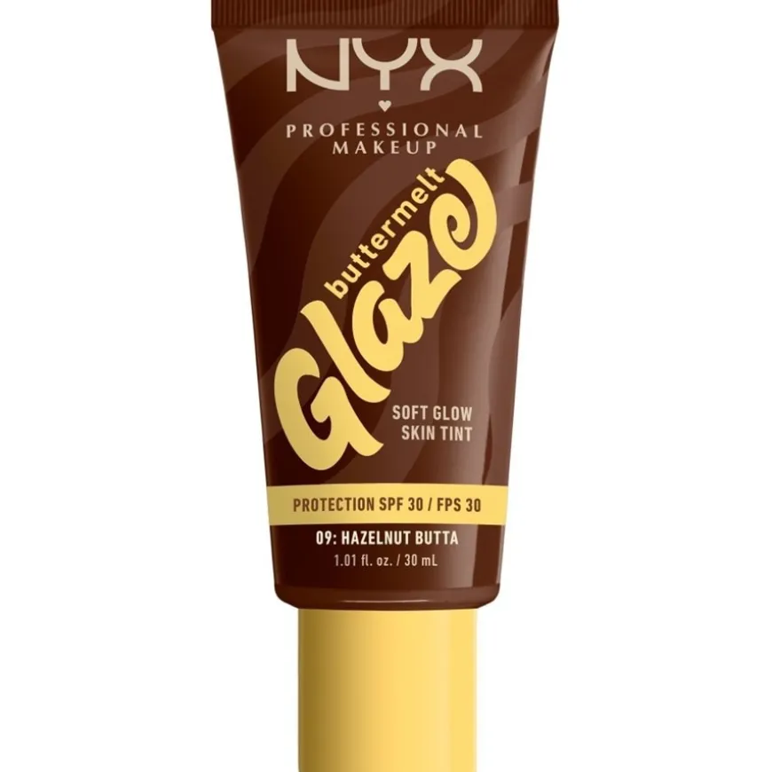 Foundation Buttermelt Glaze LSF 30 von NYX Professional Makeup