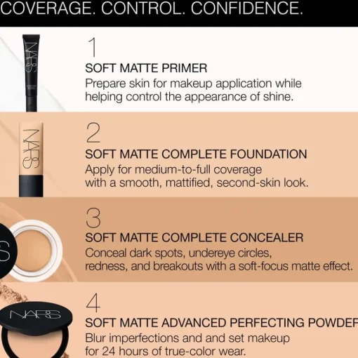 Foundation Soft Matte Complete Foundation von NARS